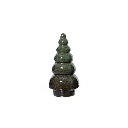 Green Brown 6 Teir Bubble Tree Shaped Christmas Decoration
