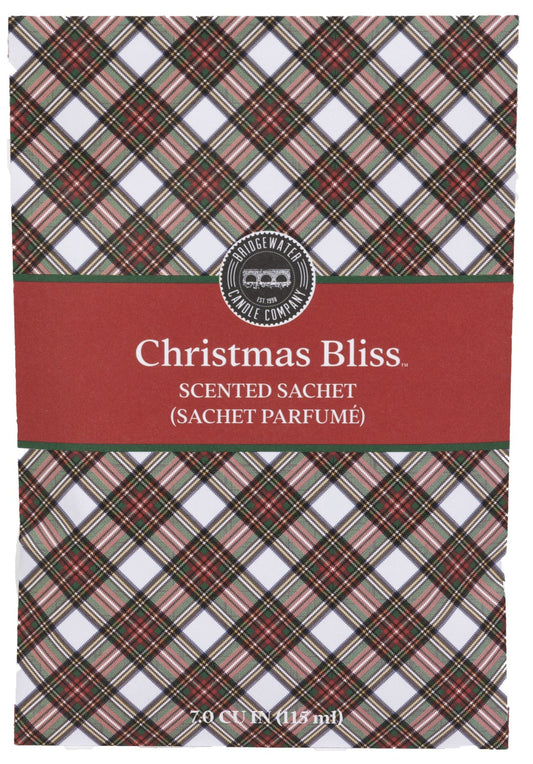 Christmas Bliss Plaid Scented Sachet