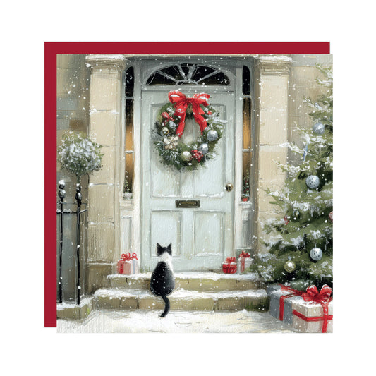 Christmas Visitor Christmas Cards 6pk