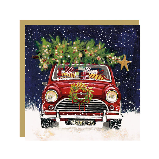 Classic Noel Christmas Cards 6pk