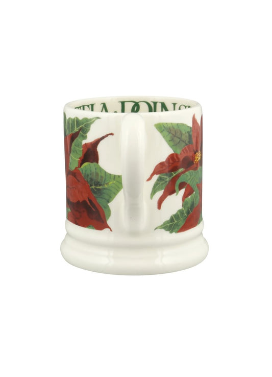 Poinsettia 1/2 Pint Mug