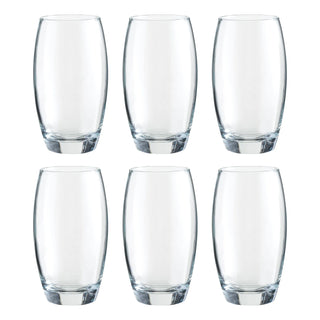 Mode Set Of 6 Hiball Glasses 48cl