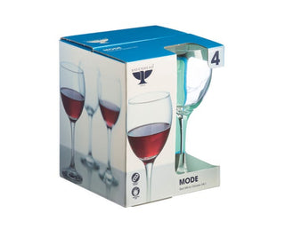 Mode Red Wine Glasses Set of 4