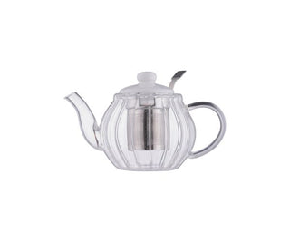 Luxe Glass Teapot White 500ml