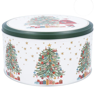 Nostalgia Santa & Tree Cake Tin