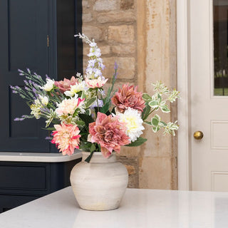 Faux Mixed Dahlia Bouquet
