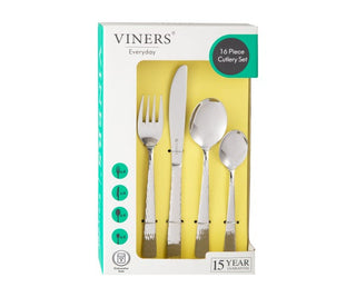 Everyday Glisten 18/0 16 Pce Cutlery Set