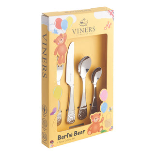 Bertie 4pc Kids Cutlery Set