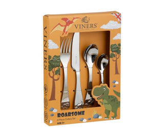 Roarsome Kids Cutlery 4pce