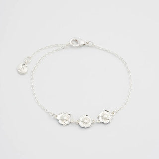 Larkspur Multi Charm Bracelet in Silver