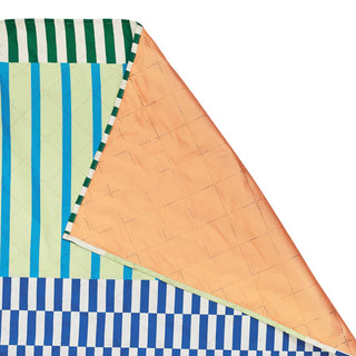 Stripe Up Your Life Picnic Blanket XL
