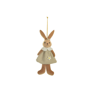 Bunny in Green Dress Hanging Decoration