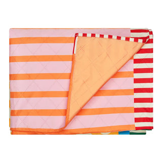 Stripe Up Your Life Picnic Blanket XL