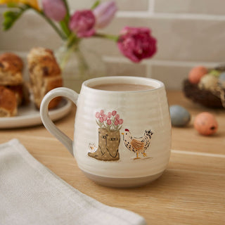 Hen House Lane Wellies & Hens Mug