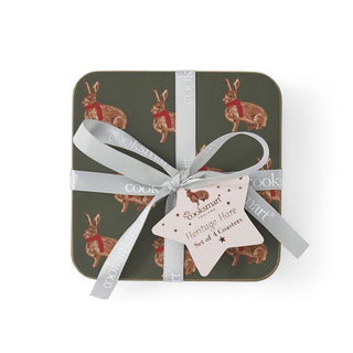 Heritage Hare Coasters 4Pk