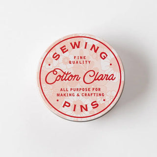Retro Floral Pin Tin