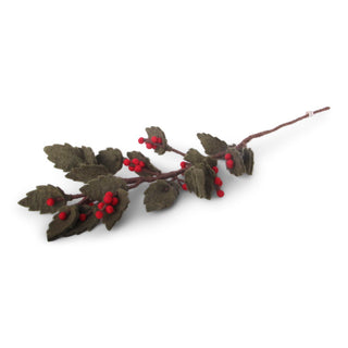 Felt Holly Branch Big
