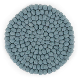 Felt Big Coaster Blue