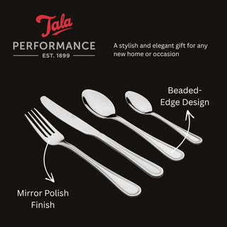 Performance Beaded Stainless Steel Cutlery Set 16pcs