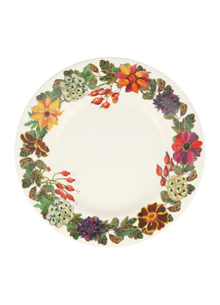 Autumn Flowers 10 1/2 Inch Plate