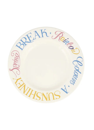 Easter Toast Large Dinner Plate, 10.5 Inch