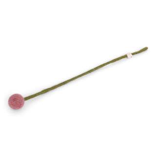 Felt Flower Dot Rouge 2cm