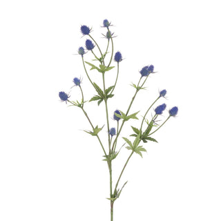 Thistle Spray Blue 81cm