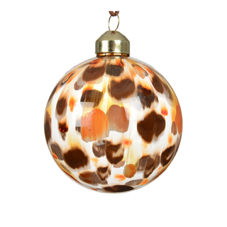 Pecan Transparent Tortoise Bauble