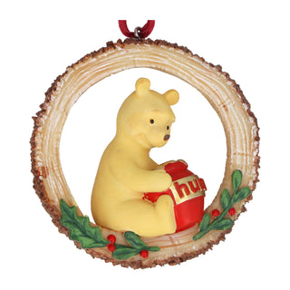 Winnie-The-Pooh in Tree Wreath Tree Decoration