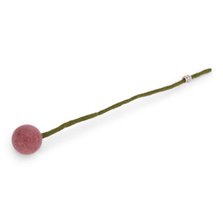 Felt Flower Dot Rouge 3cm