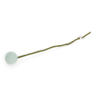 Felt Flower Dot Eucalyptus 3cm