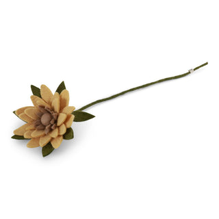 Felt Sunflower Light Yellow