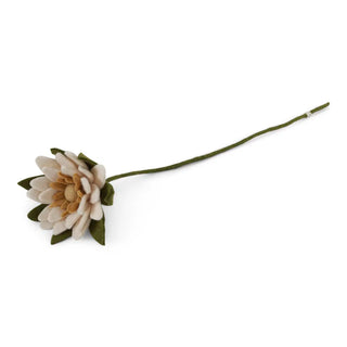 Felt Waterlily White