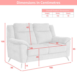 Monroe 2 Seater Fossil (Fixed)