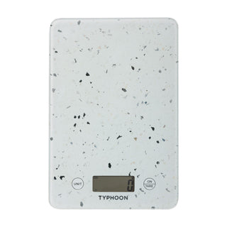 Elements Whte Quartz Effect Digital Scales