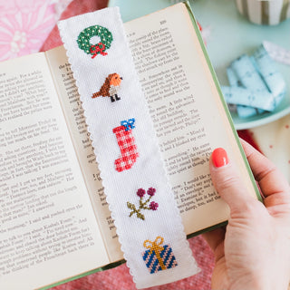 Christmas Counted Cross Stitch Bookmark Kit