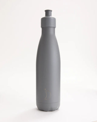500ml Sports Bottle Monochrome Grey