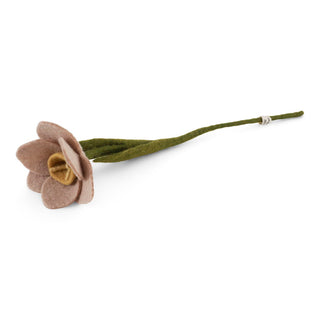 Felt Big Daffodil Flower Light Pink