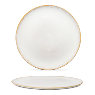 White Amazonia Dinner Plate