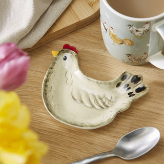 Hen House Lane Ceramic Tea Bag Tidy