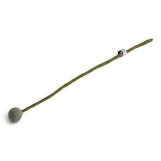 Felt Flower Dot Dusty Light Green 2cm