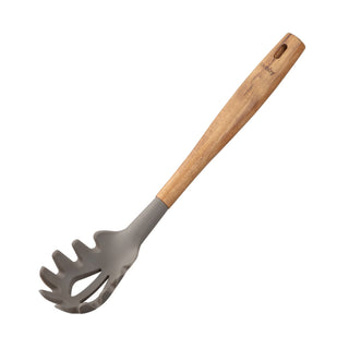 Denby Acacia & Silicone Spaghetti Server Grey