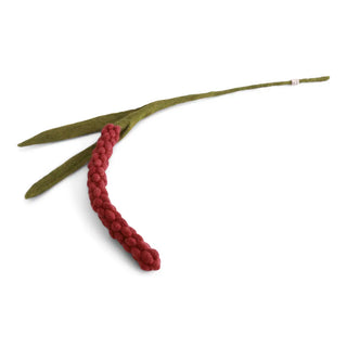 Felt Amaranth Dusty Red