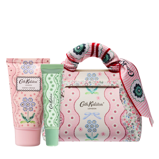 Woven Flowers Mini Hand & Lip Bag