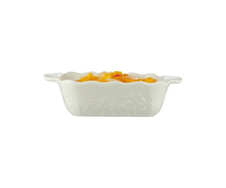 In The Meadow Cream Square Dish