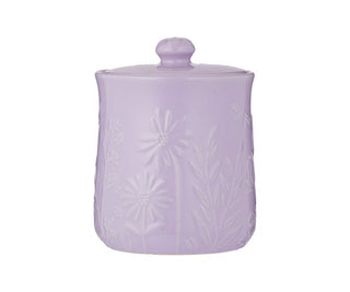 In The Meadow Lilac Storage Canister