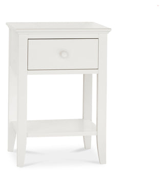 Ashby White 1 Drawer Nightstand