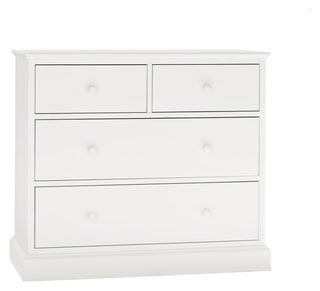 Ashby White 2+2 Drawer Chest