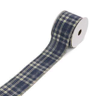 Blue Tartan Ribbon