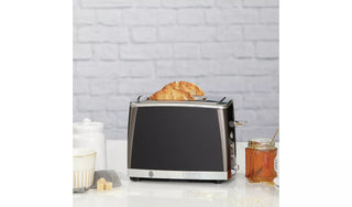 Russell Hobbs Luna 2 Slice Matte Black Toaster